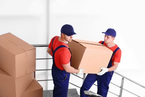 Secure packing of household items by London removal experts