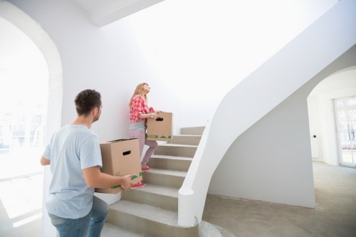 Packing services for office equipment by London removal specialists